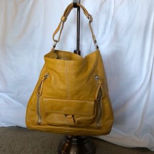 Leather Banana Republic handbag